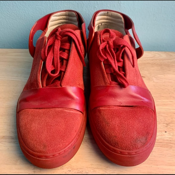 Red Del Toro Sneakers Size 9 US Men - Picture 1 of 6
